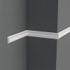 1.5" Paintable and Durable White Wall Molding ABC-4016