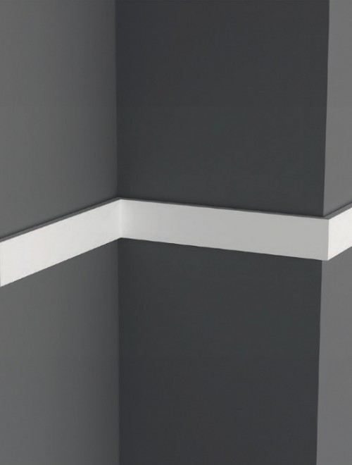 1.5" Paintable and Waterproof Wall Molding ABC-4008