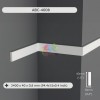1.5" Paintable and Waterproof Wall Molding ABC-4008