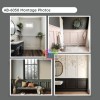 2.3" Paintable and Waterproof Wall Molding AB-6050
