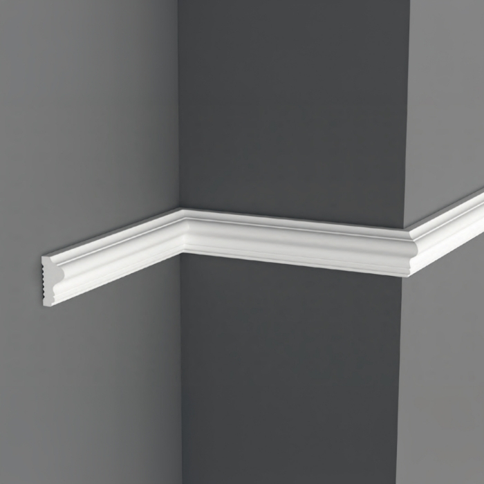 1.5" Paintable Wall Molding White Wall Panels AD-020