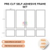 Self-Adhesive Wall Panels | Paintable Frame Set CST-002