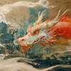 Chinese Dragon Chinoiserie Wallpaper - Elegant Wall Mural YCO-03005