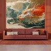 Chinese Dragon Chinoiserie Wallpaper - Elegant Wall Mural YCO-03005