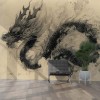 Chinese Dragon Wallpaper | Elegant Dragon Design YCO-03008