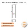 Classic Wall Molding Kit | Decorative Wainscoting Panels CST-024