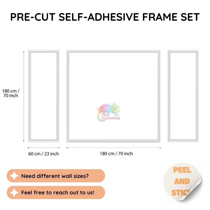 Frame Wall Molding Ideas | Decorative Accent Trim CST-054