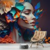 Hair Salon Wallpaper | Beauty Wall Décor YK-00771