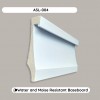 Indirect LED Lighting Skirting Boards ASL-004 (94.4x4.3x0.9")