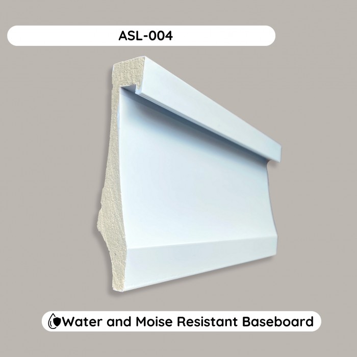 Indirect LED Lighting Skirting Boards ASL-004 (94.4x4.3x0.9")