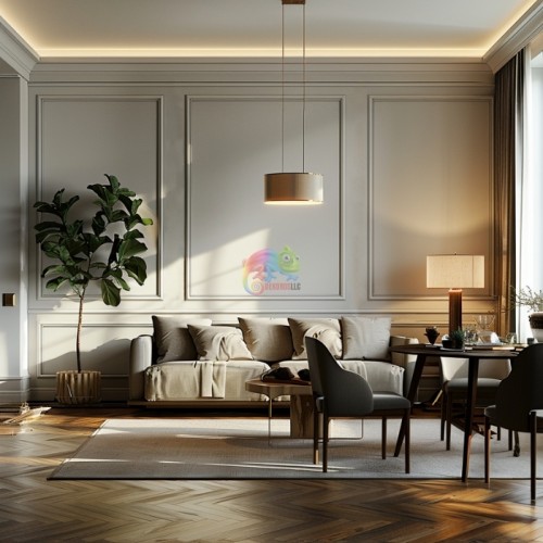 Pre-Cut Wall Molding Kit | Accent Wall Frame Kit CST-039