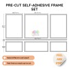 Pre-Cut Wall Molding Kit | Effortless Wall Trim Set CST-021