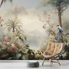 Tropical Jungle Wall Mural | Scenic Landscape Wallpaper YD-02374