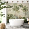 Tropical Palm Trees Mural | Jungle Landscape Wallpaper YD-02377