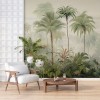 Tropical Palm Trees Mural | Jungle Landscape Wallpaper YD-02377