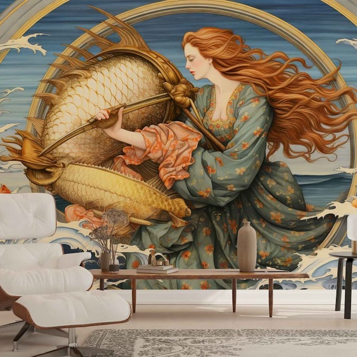 Venus Roman Goddess Wallpaper | Mythology Wall Art YM-02352