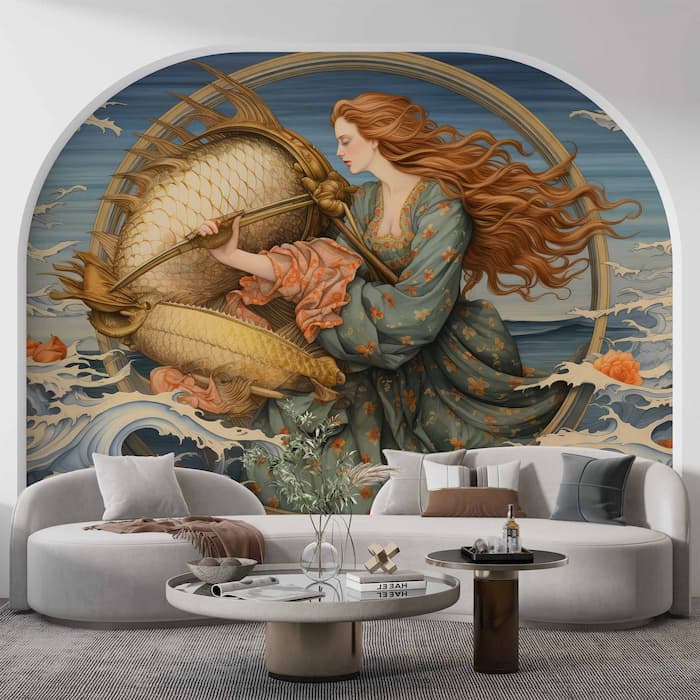 Venus Roman Goddess Wallpaper | Mythology Wall Art YM-02352