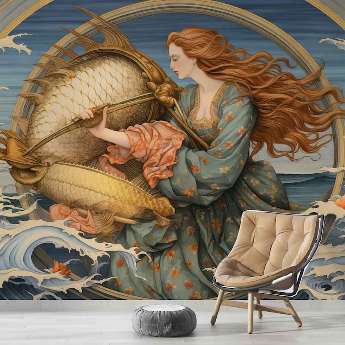 Venus Roman Goddess Wallpaper | Mythology Wall Art YM-02352