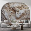 Venus Sculpture Mural | Roman Goddess Wallpaper YF-02473