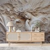 Venus Sculpture Mural | Roman Goddess Wallpaper YF-02473