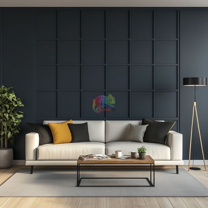 Grid Wall Trim Set | DIY Decorative Wall Frame Kit CST-029