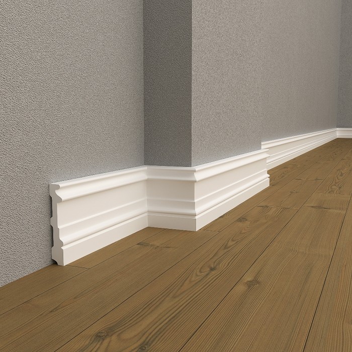 Water Resistant Baseboard Molding DSK-15017 (94.4x5.9x0.6")