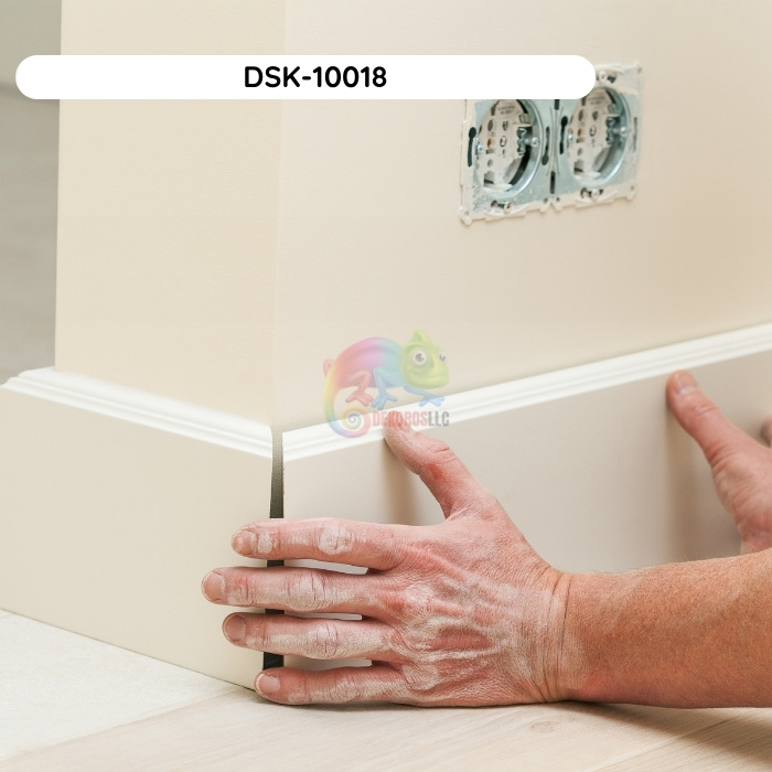 Water-Resistant Baseboard Molding DSK-10018  (94.4x3.9x0.59")