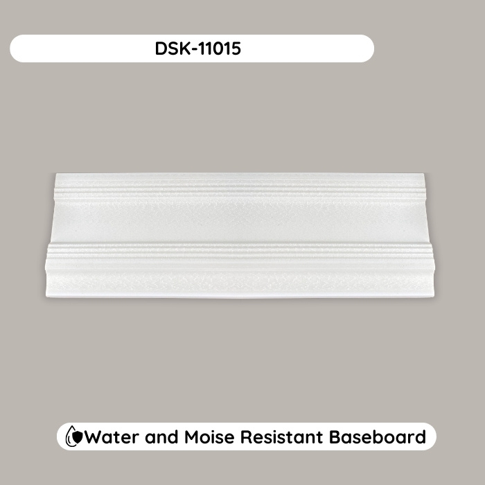 Waterproof Skirting Board Molding DSK-11015 (94.4x3.9x0.59")