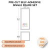 Waterproof Wall Trim Kit | Paintable Accent Wall Molding CST-022