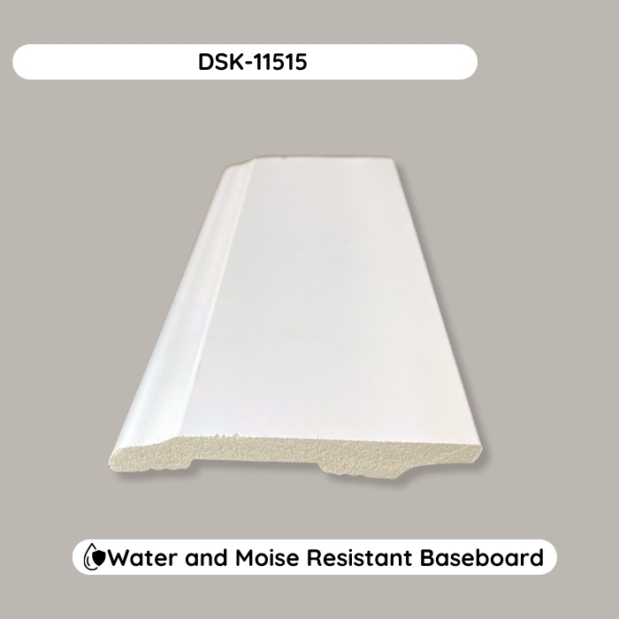 Waterproof Baseboard Skirting Board DSK-11515 (94.4x3.9x0.59")