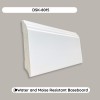 White Skirting Board for Stylish Interior DSK-8015  (94.4x3.1x0.59")