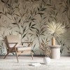 Botanical Leaf Wallpaper | Nature-Inspired Decor YF-02541