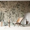 Botanical Leaf Wallpaper | Nature-Inspired Decor YF-02541