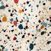 Colorful Terrazzo Wallpaper | Rainbow Mural YDT-02536