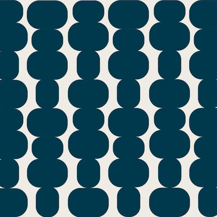 Geometric Pattern Wallpaper | Retro Abstract Art YDT-04053