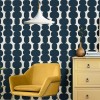 Geometric Pattern Wallpaper | Retro Abstract Art YDT-04053