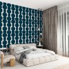Geometric Pattern Wallpaper | Retro Abstract Art YDT-04053