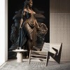 Greek Helen Wallpaper | Troy Statue Mural YM-00299