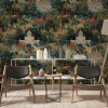 Jaipur Garden Wallpaper | Mughal Design Wall Art YM-30019