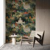 Jaipur Garden Wallpaper | Mughal Design Wall Art YM-30019