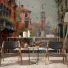 Venice Canal Mural | Italian Vintage Wallpaper YD-05043